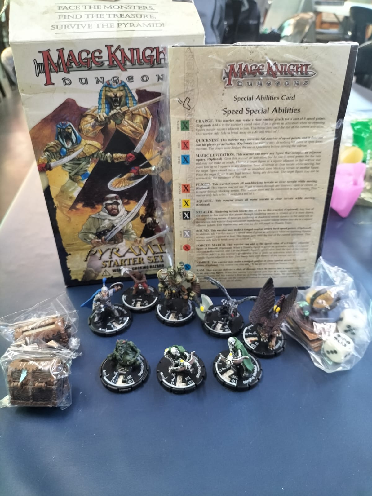 Mage Knight Dungeons Pyramids Starter