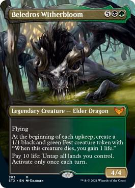 Beledros Witherbloom (Borderless) (Foil)