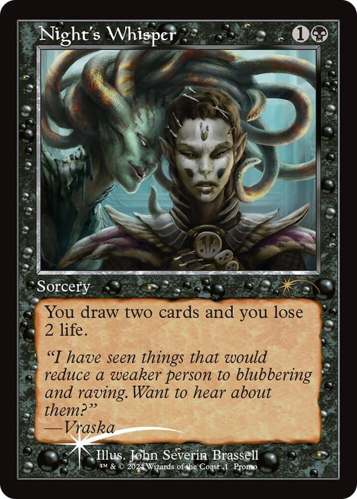 Night's Whisper (Retro Frame)