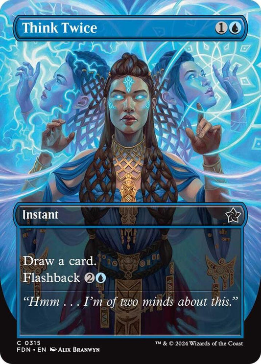 Think Twice (Borderless Foil)