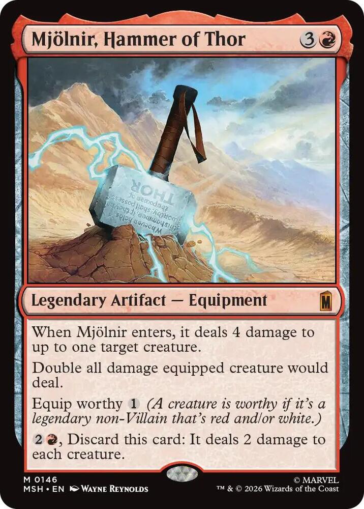 Mjolnir, Hammer of Thor #146 (Foil)