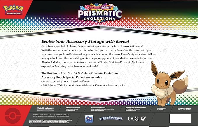 Prismatic Evolutions  - Accessory Pouch Collection
